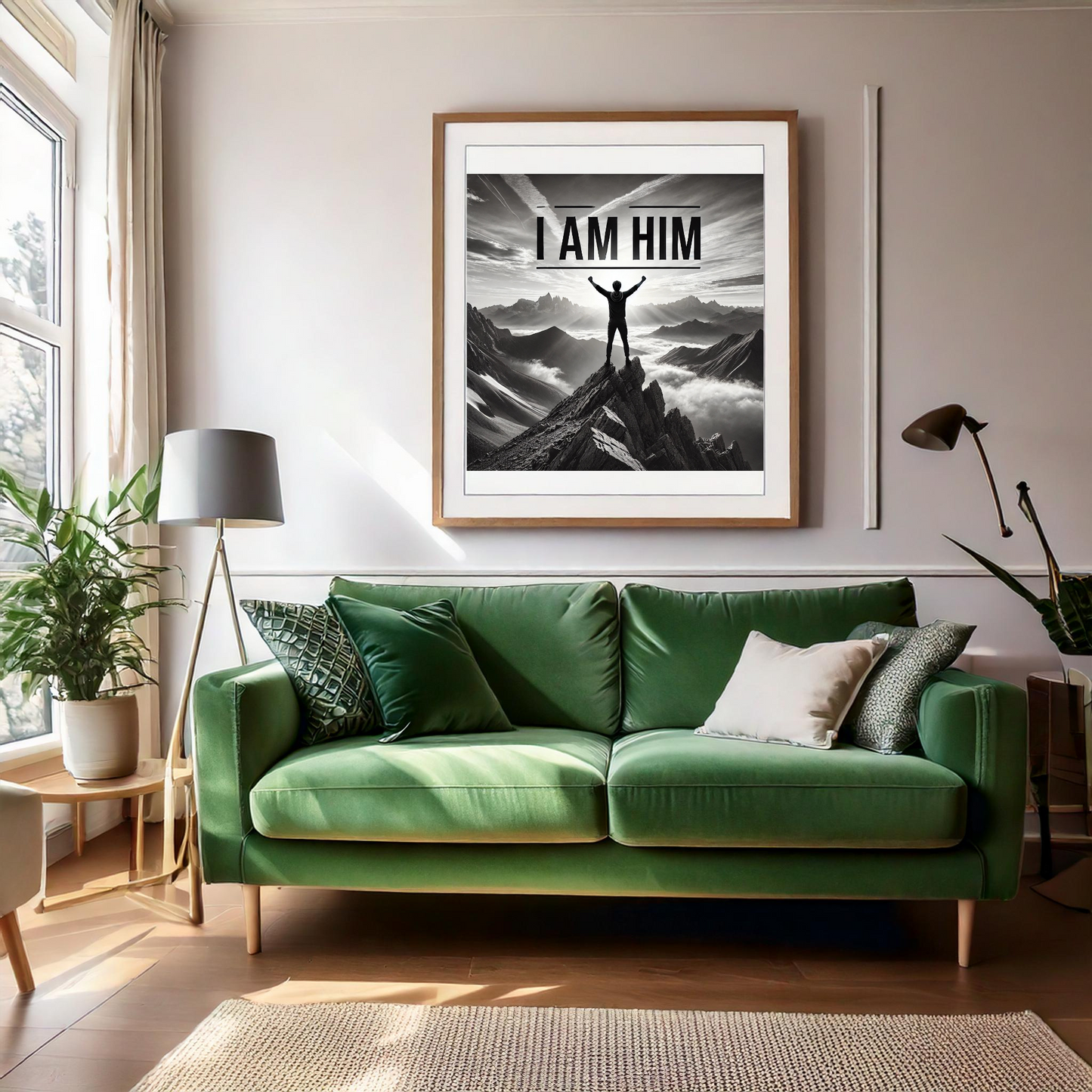 Vintage Poster "I AM HIM"