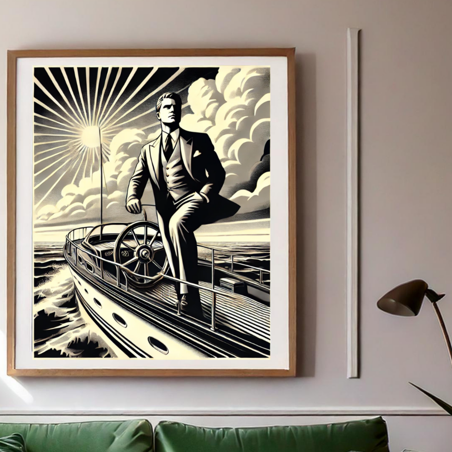 Vintage Poster "YACHT"