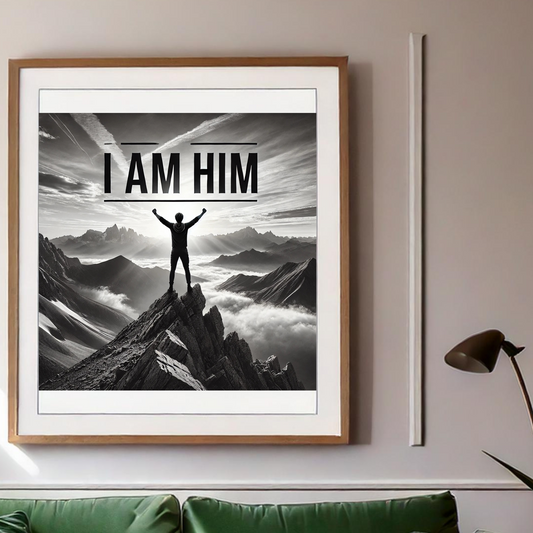 Vintage Poster "I AM HIM"