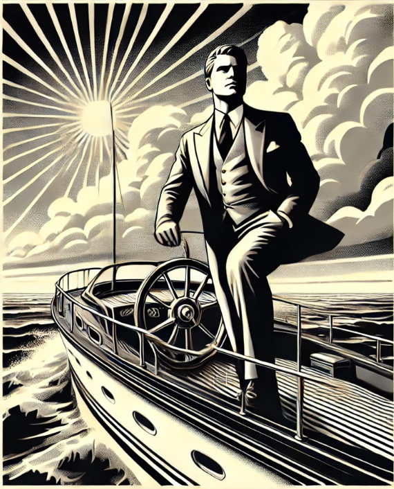 Vintage Poster "YACHT"